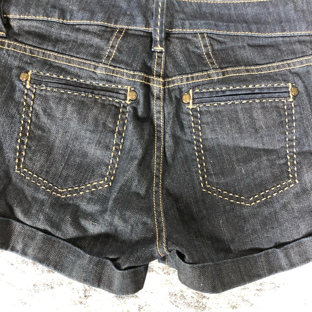 BCBGMaxAzria Rolled Jean Shorts for Women - Picture 10 of 10